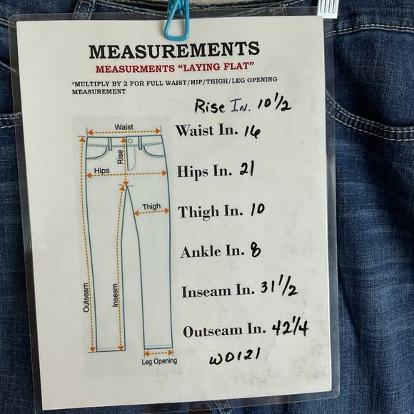 Cinch Womens Jenna Stretch Mid Rise SlimFit Boot Cut Denim Jeans Size 30/9 - Picture 15 of 15